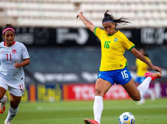 Seleção feminina empata com Canadá no último amistoso antes de Tóquio