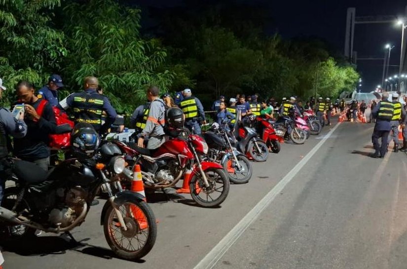 Operações Lei Seca prendem 51 condutores por retirar placa ou adulterar chassi