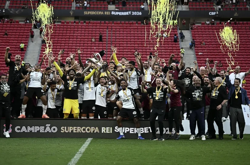 Corinthians vence Flamengo e é campeão da Supercopa do Brasil 2026