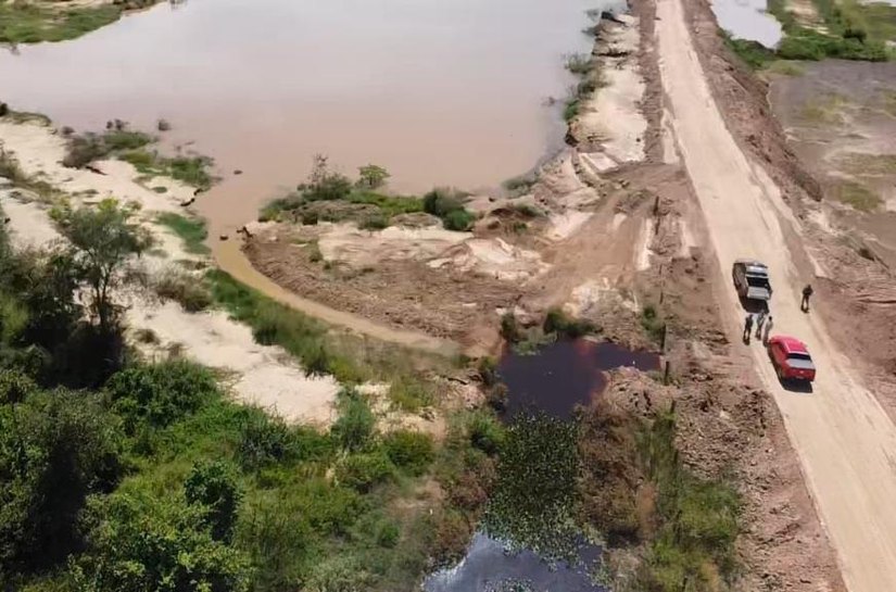 Batalhão Ambiental fecha área ilegal de mineradora e aplica multa de R$ 188 mil