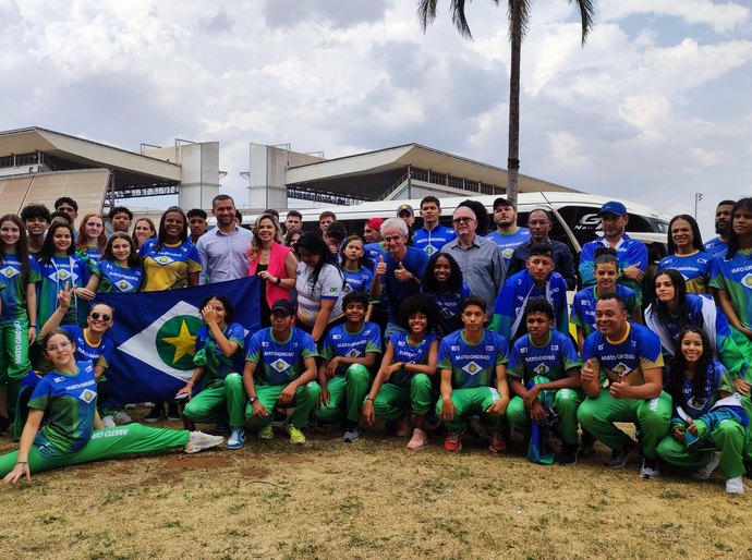 Estudantes representam Mato Grosso nos Jogos da Juventude