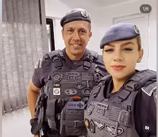 Novas imagens das câmeras corporais da PM mostram as reações do tenente-coronel Geraldo Neto após chegada da polícia