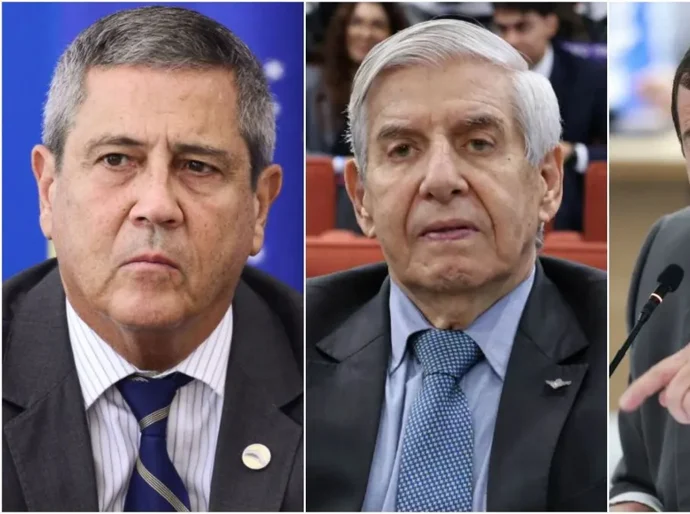 Generais Augusto Heleno e Paulo Sérgio Nogueira são presos e cumprirão pena no Comando do Exército