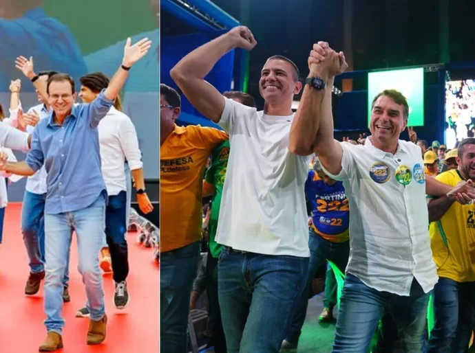 Lula e Flávio travam batalha de discurso contra o crime em atos no Rio