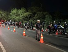 Em Operação Lei Seca, agentes aplicam 85 multas e removem 50 motocicletas em Várzea Grande
