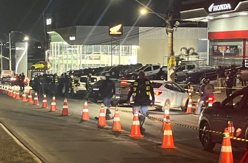 Operação Lei Seca prende oito condutores na avenida da FEB em Várzea Grande