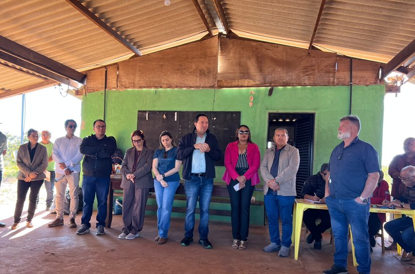 Veja Fotos e Vídeo: Deputado Estadual de MT participa de reunião um dia após início do defeso eleitoral