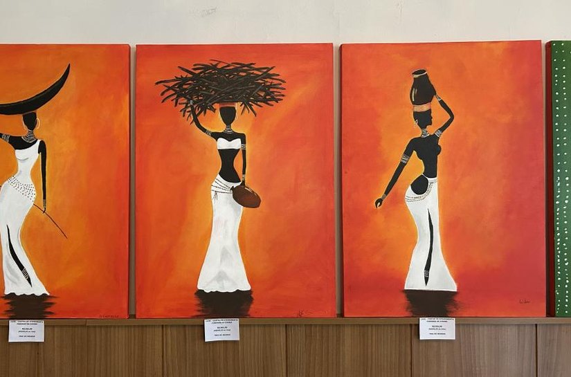 Exposição no Cine Teatro Cuiabá destaca a arte como instrumento de ressocialização