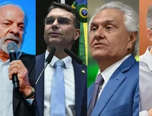 PoderData/Aya: Lula empata com Flávio, Zema e Caiado no 2º turno