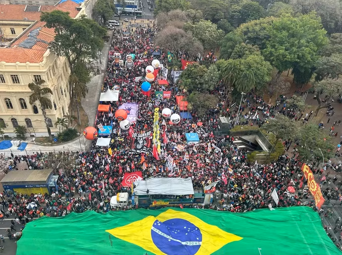 Soberania nacional marca atos da esquerda no 7 de setembro pelo país