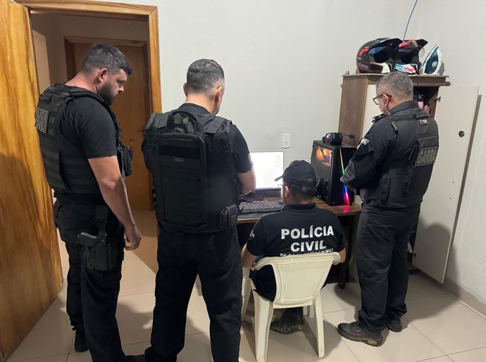 Polícia Civil de MT cumpre mandado em operação nacional contra pirataria digital