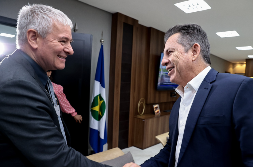 Mendes apresenta potencialidades de MT para embaixador de Israel durante visita a MT