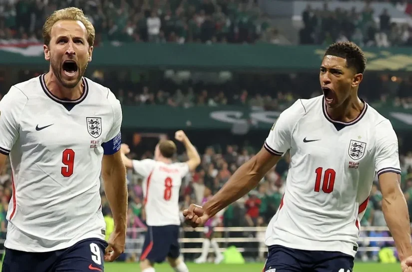 Inglaterra segura pressão, bate o México no Azteca e vai às quartas da Copa