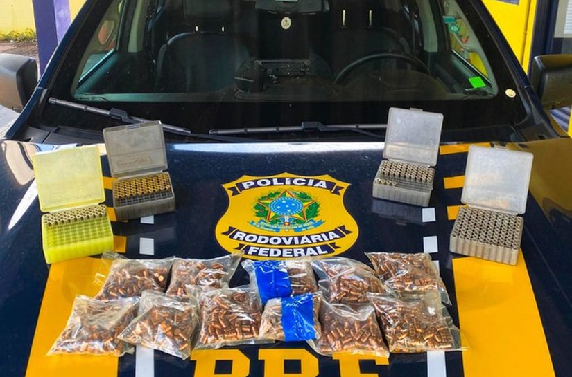 PRF apreende mais de mil munições e equipamentos de recarga em Rondonópolis, MT