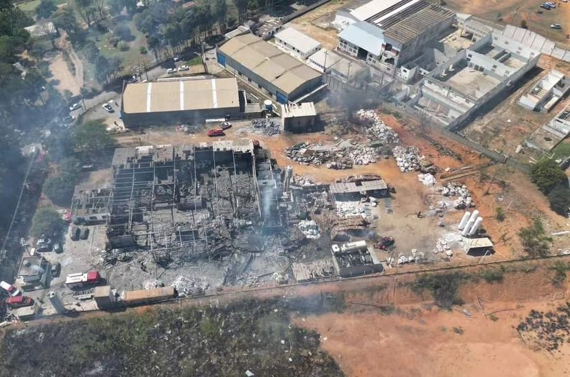 Explosão em empresa metalúrgica deixa cinco mortos e vários feridos em Cabreúva