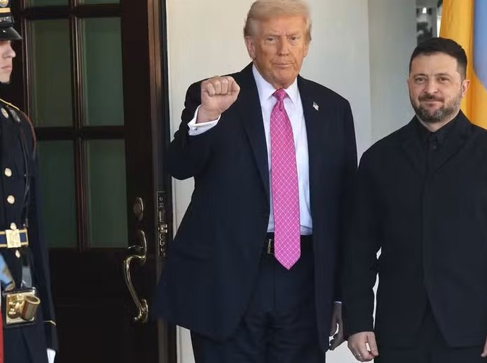 Zelensky pede mísseis Tomahawk a Trump para atacar Rússia; americano evita se comprometer