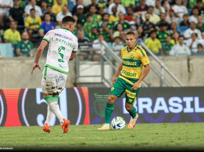 América-MG abre vantagem, mas Cuiabá busca o empate na Arena Pantanal