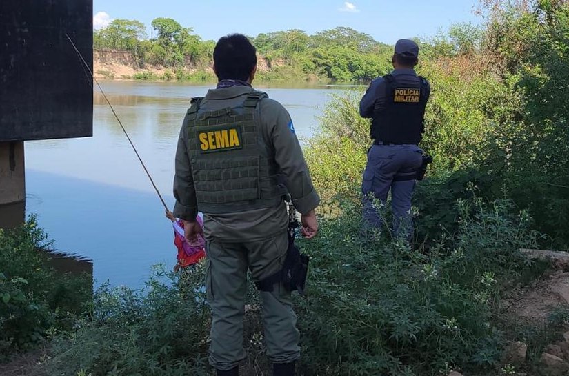 Fiscalização apreende 885 kg de pescado e solta 973 peixes nos dois primeiros meses de defeso da piracema