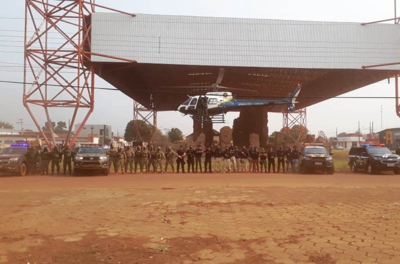 Operação tremor cumpre mandados contra grupo envolvido com tráfico de drogas na região de fronteira de MT