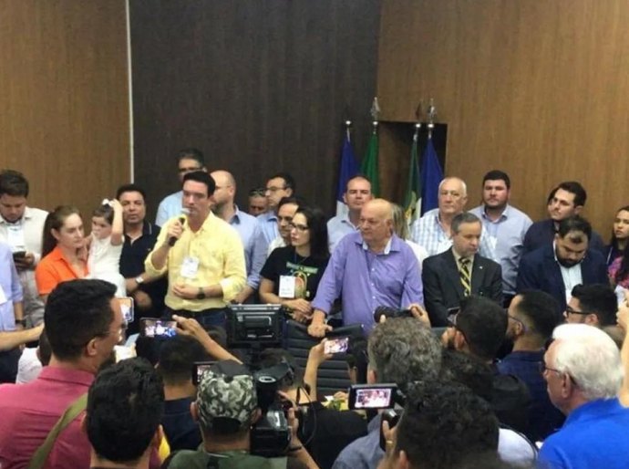 Leonardo Bortolin, prefeito de Primavera do Leste é eleito presidente da AMM