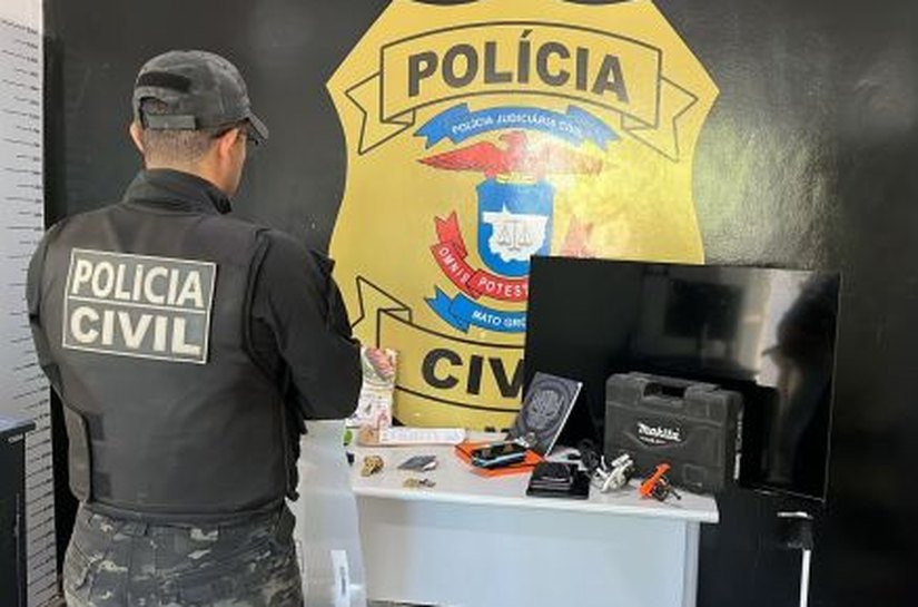 Polícia Civil de Água Boa deflagra Operação Linha Cruzada contra crimes de furtos, receptação e tráfico de drogas no município