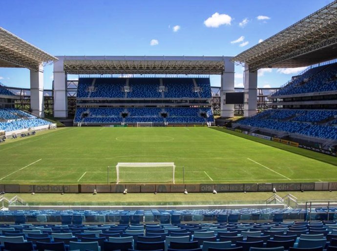 Última etapa das obras de reforma na Arena Pantanal foram paralisadas para realização da Copa América