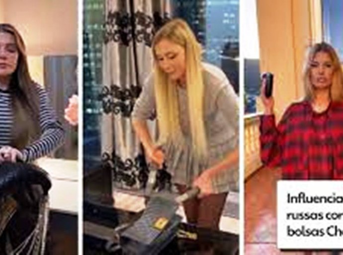 Influenciadoras russas destroem bolsas Chanel em protesto contra marca