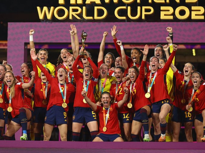 Espanha derrota Inglaterra para conquistar sua primeira Copa feminina