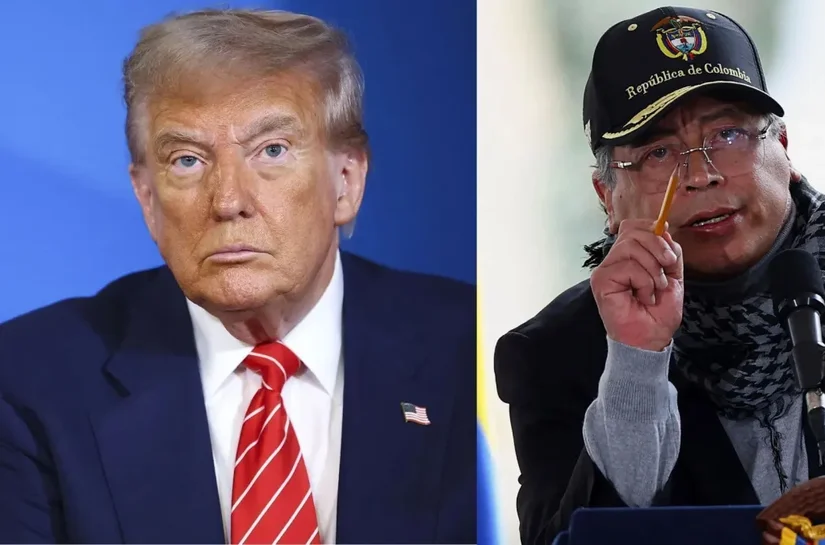 Trump faz alerta para presidente da Colômbia: “Será o próximo”