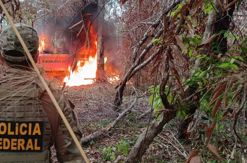 Veja Fotos: PF encerra incursões nas Terras Indigenas Sararé