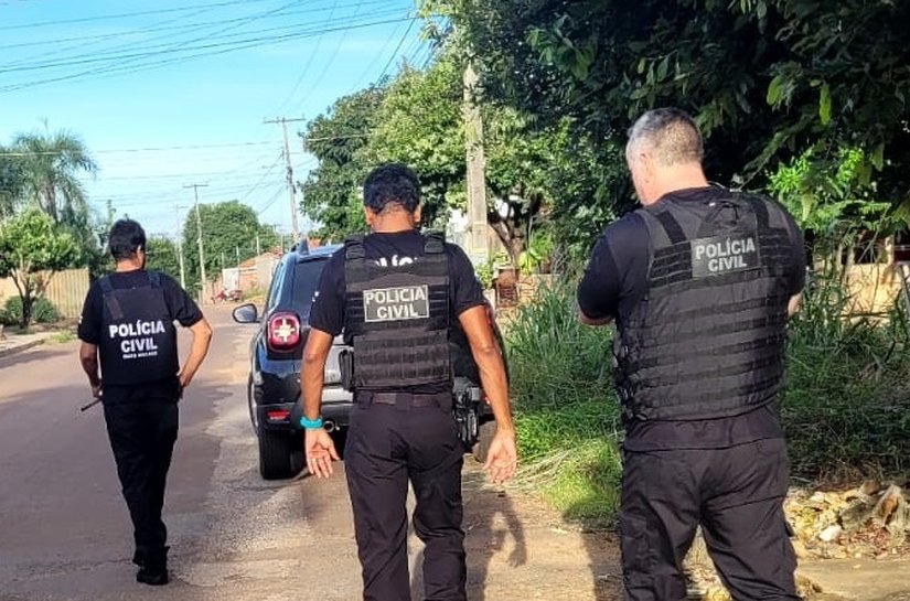 Polícia Civil cumpre 12 mandados contra o Comando Vermelho  em Barra do Garças