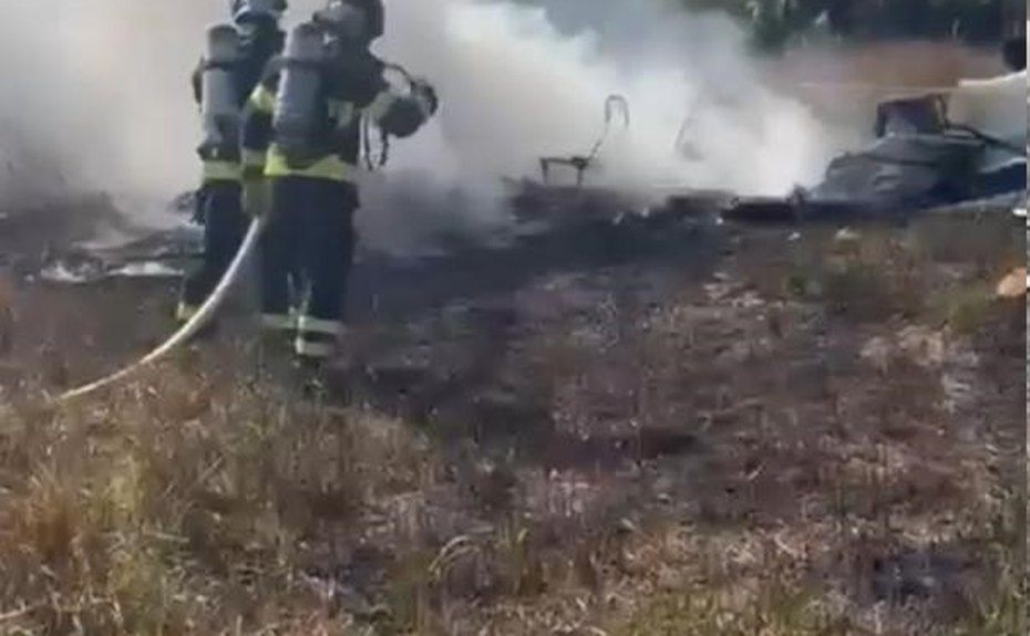 TRAGÉDIA NO AR: avião cai, explode em chamas e deixa três mortos carbonizados em MT