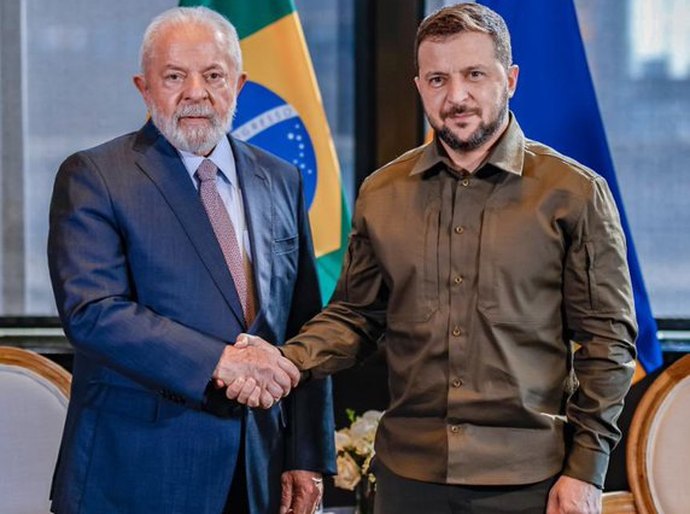 Lula se encontra com Zelensky em Nova York
