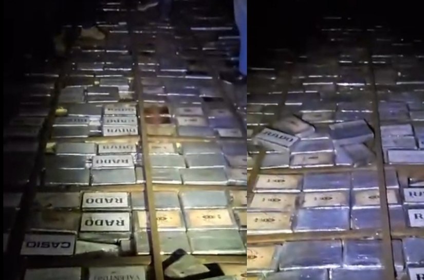 PF prende quatro pessoas e apreende 1,5 tonelada de cocaína