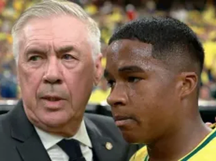 Ancelotti explica opção por Endrick contra o Japão: 'Fez um jogo muito bom'