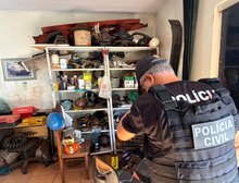 Operação da Polícia Civil mira esquema de adulteração e desmonte de veículos em Rondonópolis,MT