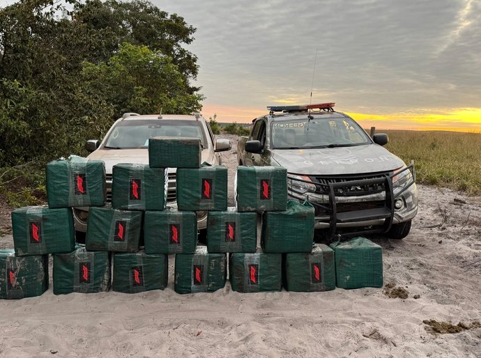 Gefron aprende 1,4 tonelada de droga e gera prejuízo de R$ 30 milhões às facções criminosas em uma semana
