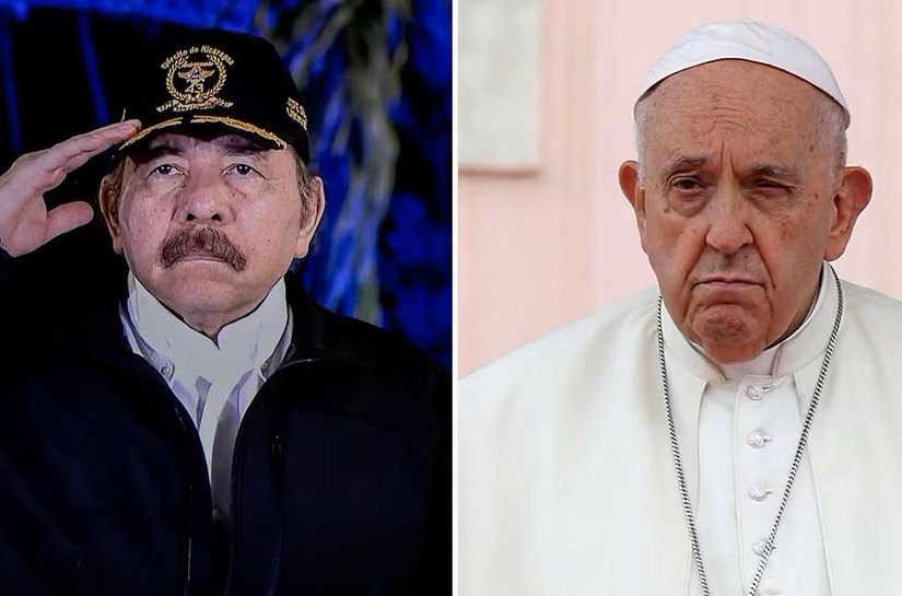 O Papa pede “os bispos e padres privados de liberdade” na Nicarágua