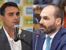 Moraes chama de ‘patéticas’ as ações de Eduardo e Flávio Bolsonaro para atrapalhar o processo em favor do pai