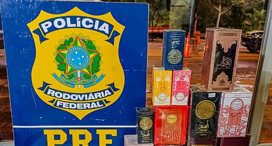PRF apreende medicamentos de uso controlado e mercadorias irregulares na BR-070 em Cáceres,MT