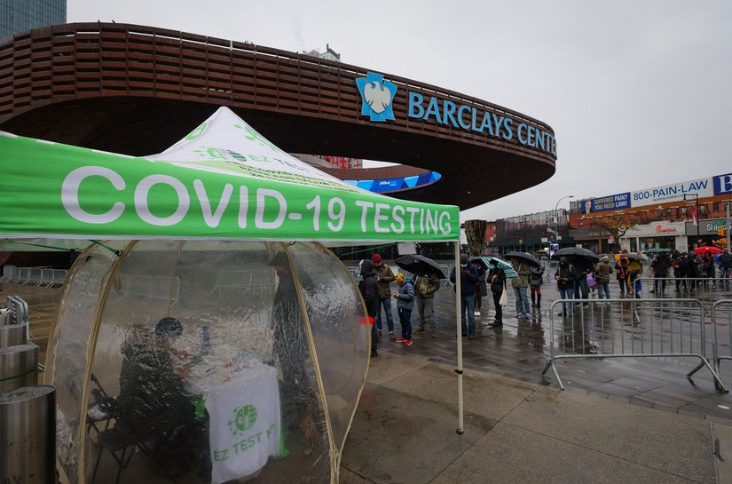 Nova York registra o maior número de casos de covid-19 em 24 horas desde o início da pandemia