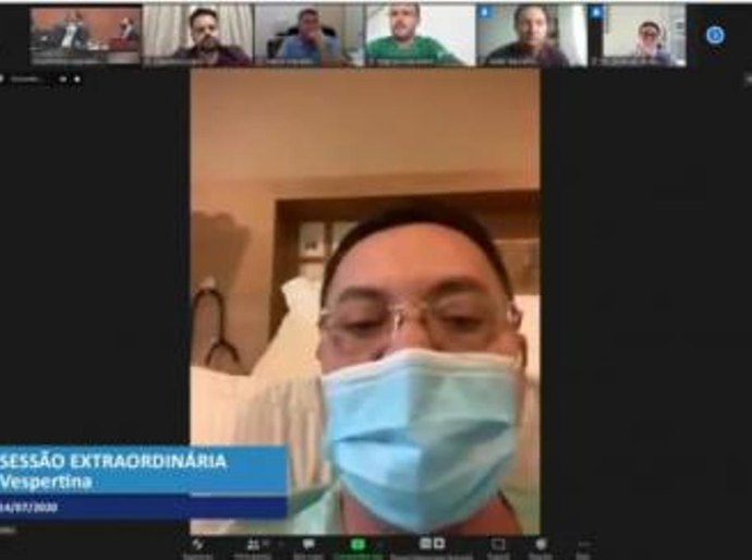 De SP, presidente da AL/MT faz desabafo dramático: “Estou com mais de 50% dos pulmões comprometidos pela Covid 19”