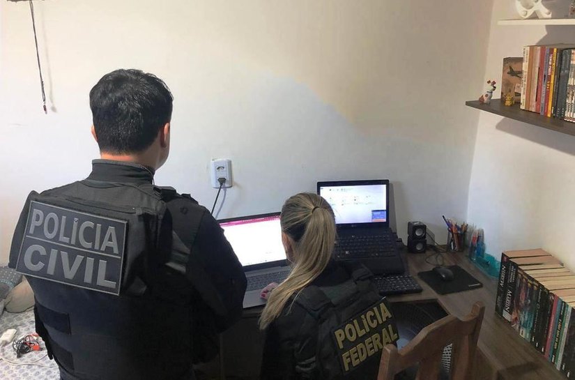 Polícias Civil e Federal cumprem mandados contra exploração sexual infantojuvenil em Cuiabá e VG