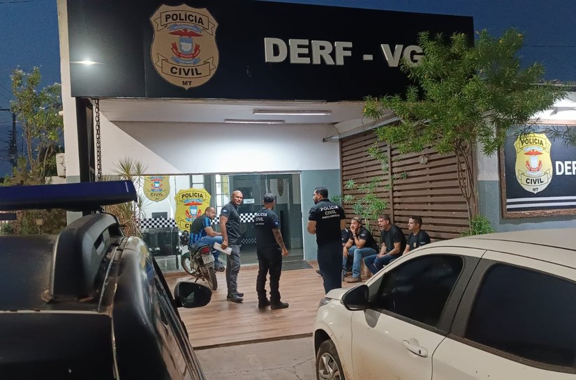 Operação da Polícia Civil mira suspeitos de roubos e furtos em Várzea Grande