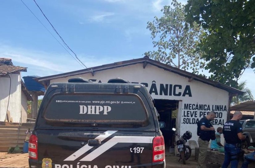 Polícia Civil cumpre mandado e ouve pais de PM que matou personal trainer em Várzea Grande