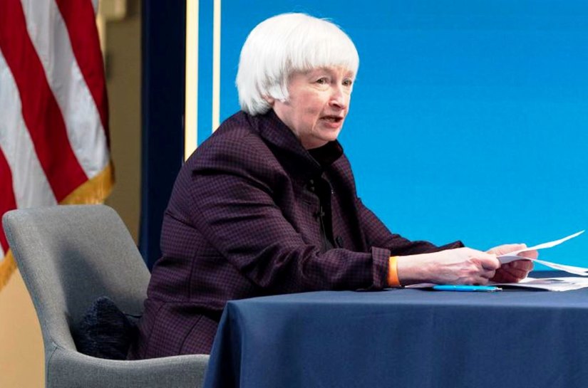 Secretária do Tesouro dos EUA pede imposto corporativo mínimo em escala global para as multinacionais