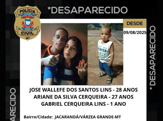 Sequestro Brutal: Comando Vermelho rapta família em Várzea Grande; Pai continua desaparecido