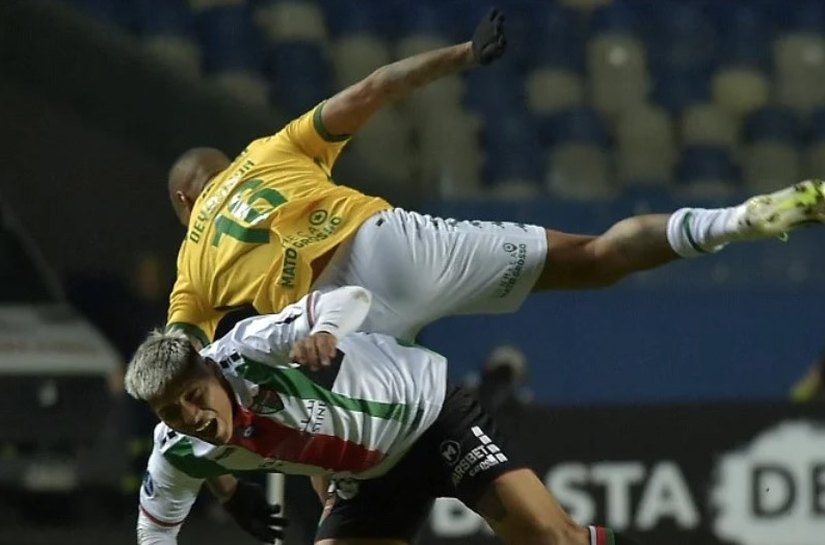 Deyverson marca, Walter pega pênalti no último lance e Cuiabá empata com Palestino pela Sul-Americana