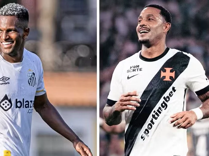 David Corrêa, jogador do Vasco, é alvo de buscas por tráfico de armas e drogas; Renyer, ex-Santos, acaba detido por desacato