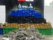 Polícia Militar apreende 484 quilos de maconha em Santo Antônio de Leverger, MT